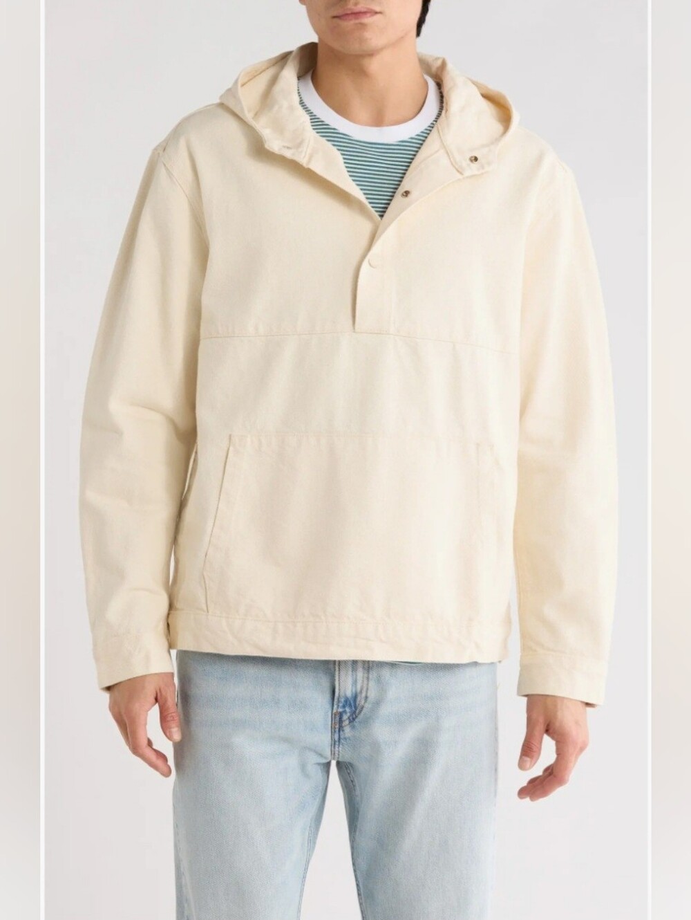 NWT Adriano Goldschmied Cotton Anorak. Size XL
